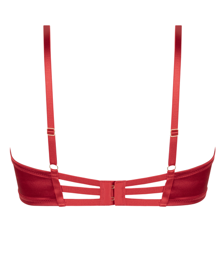 Niet-Voorgevormde Beugel bh Vienna, Rood