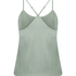 Cami top Satin Ayla, Groen