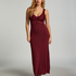 Slipdress Nora Lace Long, Paars