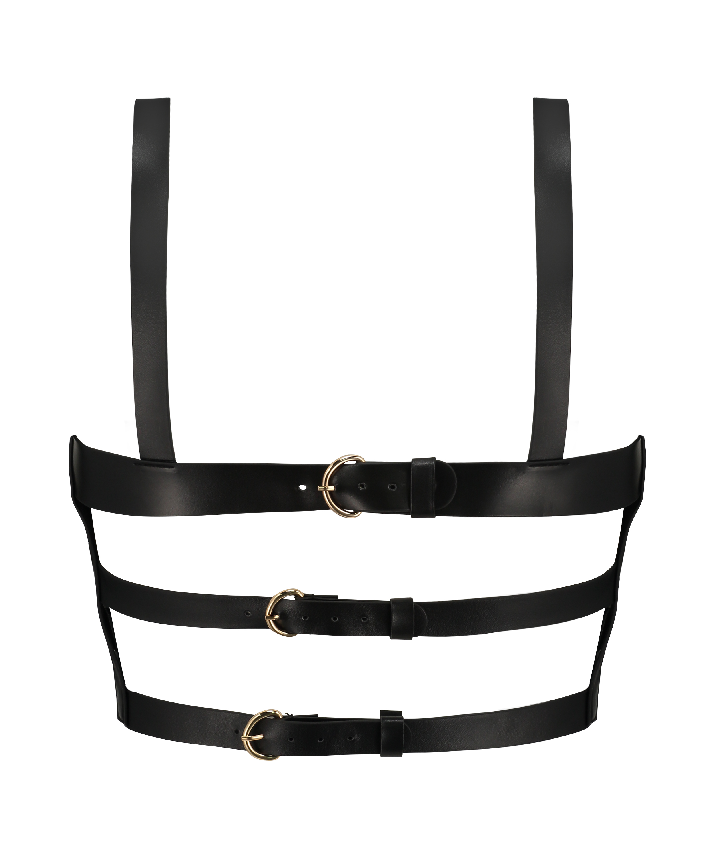 Private straps bralette, Zwart, main