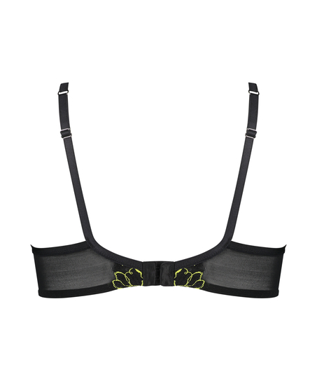 Niet-voorgevormde beugel bh Feyre, Zwart