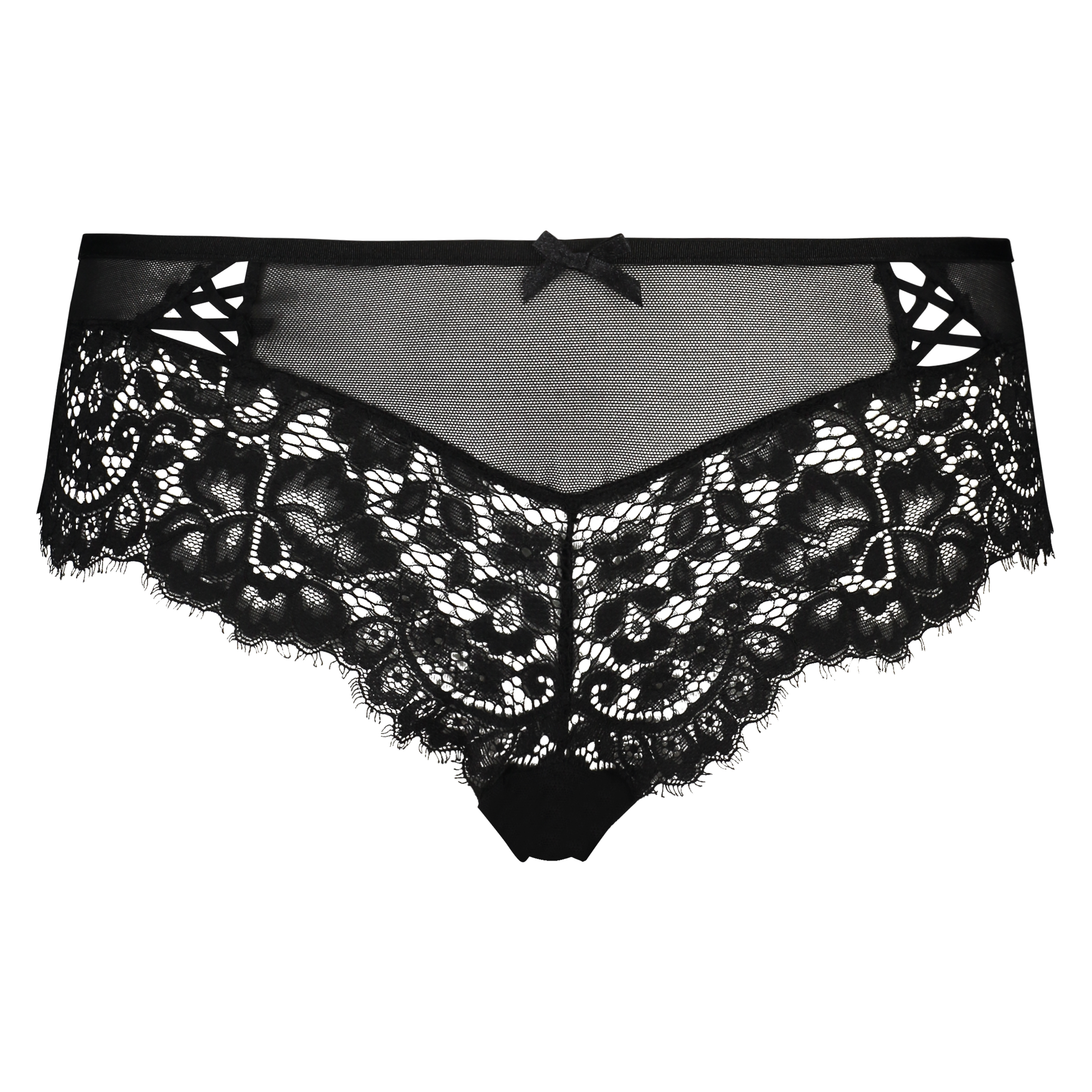 Slip br&eacute;silien Lana, Noir, main