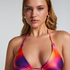 Triangel Bikinitop Sunset, Paars