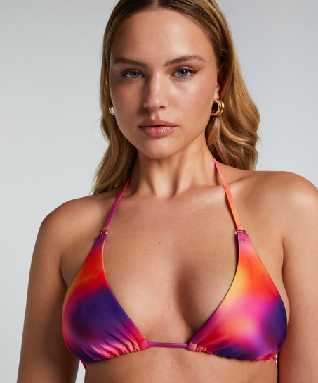 Triangel Bikinitop Sunset, Paars
