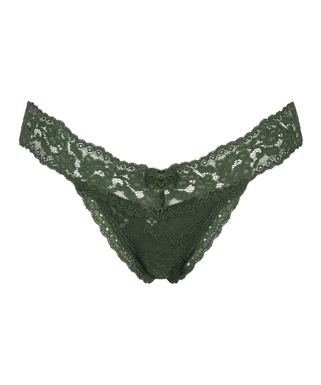 String extra bas Madison, Vert
