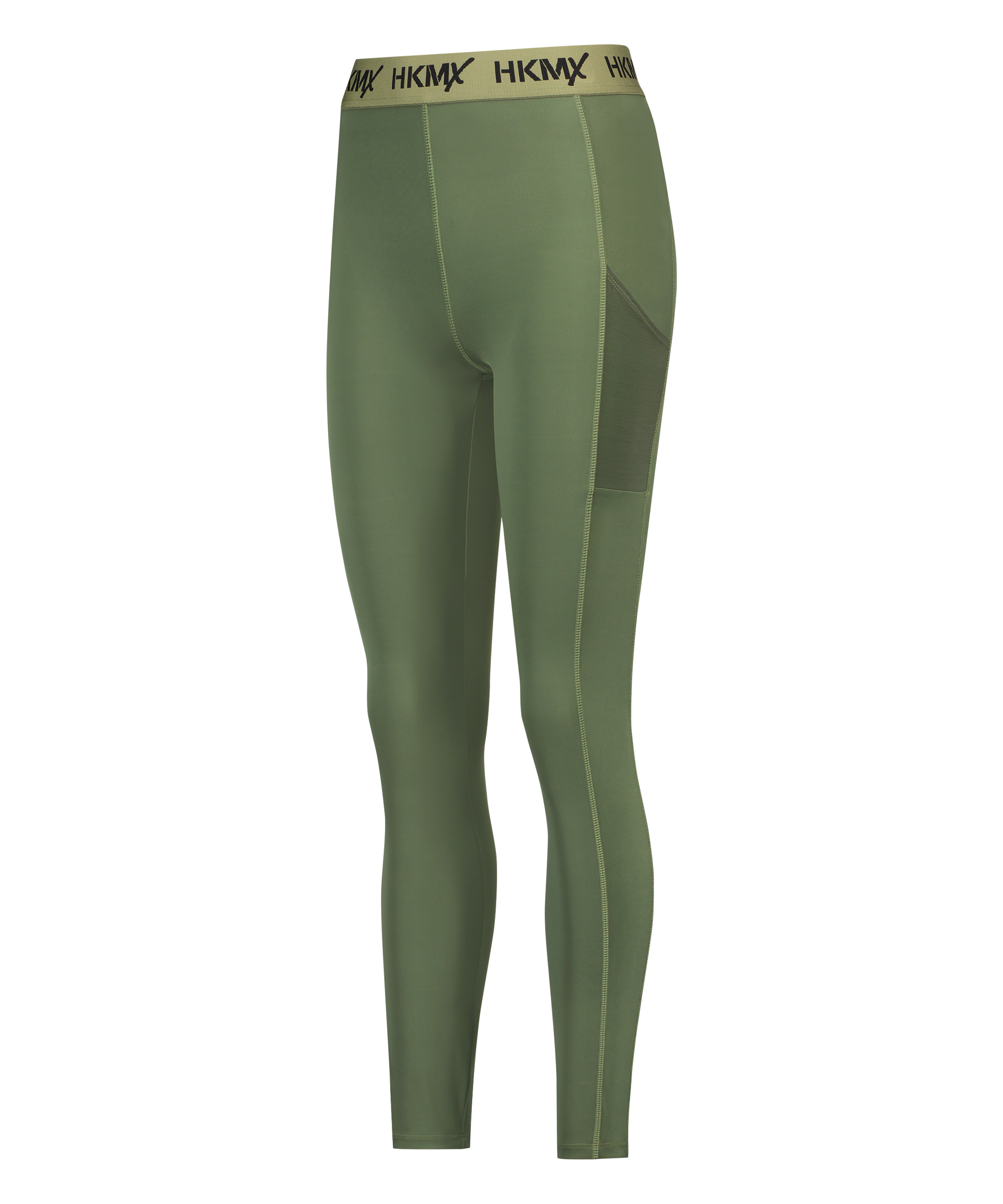 HKMX Regular waisted sport legging, Groen, main