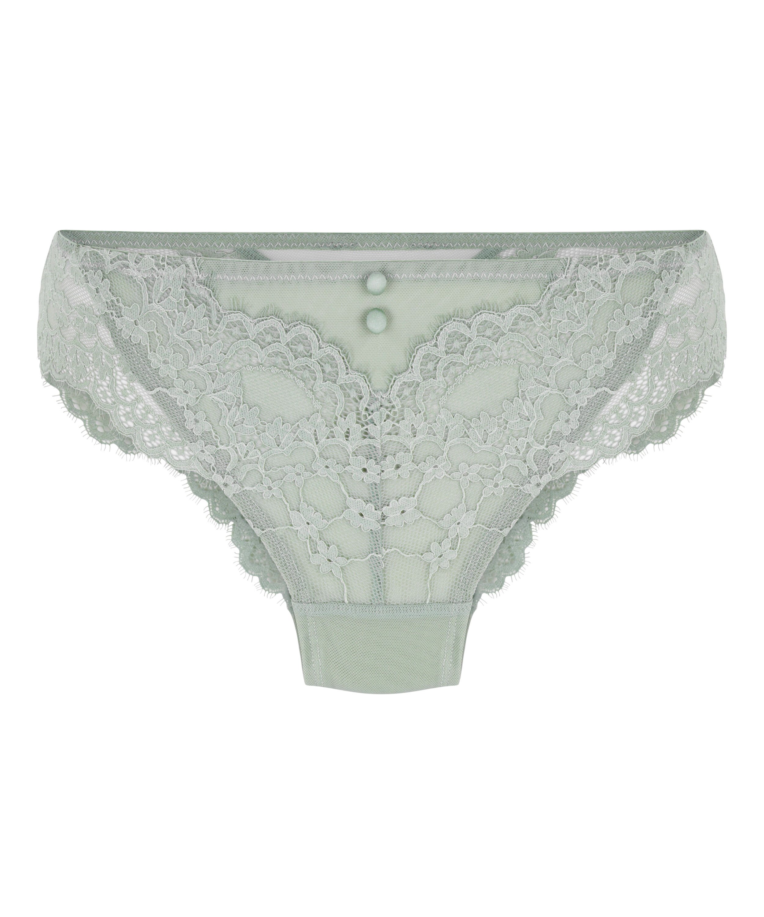 Slip br&eacute;silien Daisy, Vert