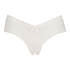 Slip brésilien V-shape mesh, Blanc