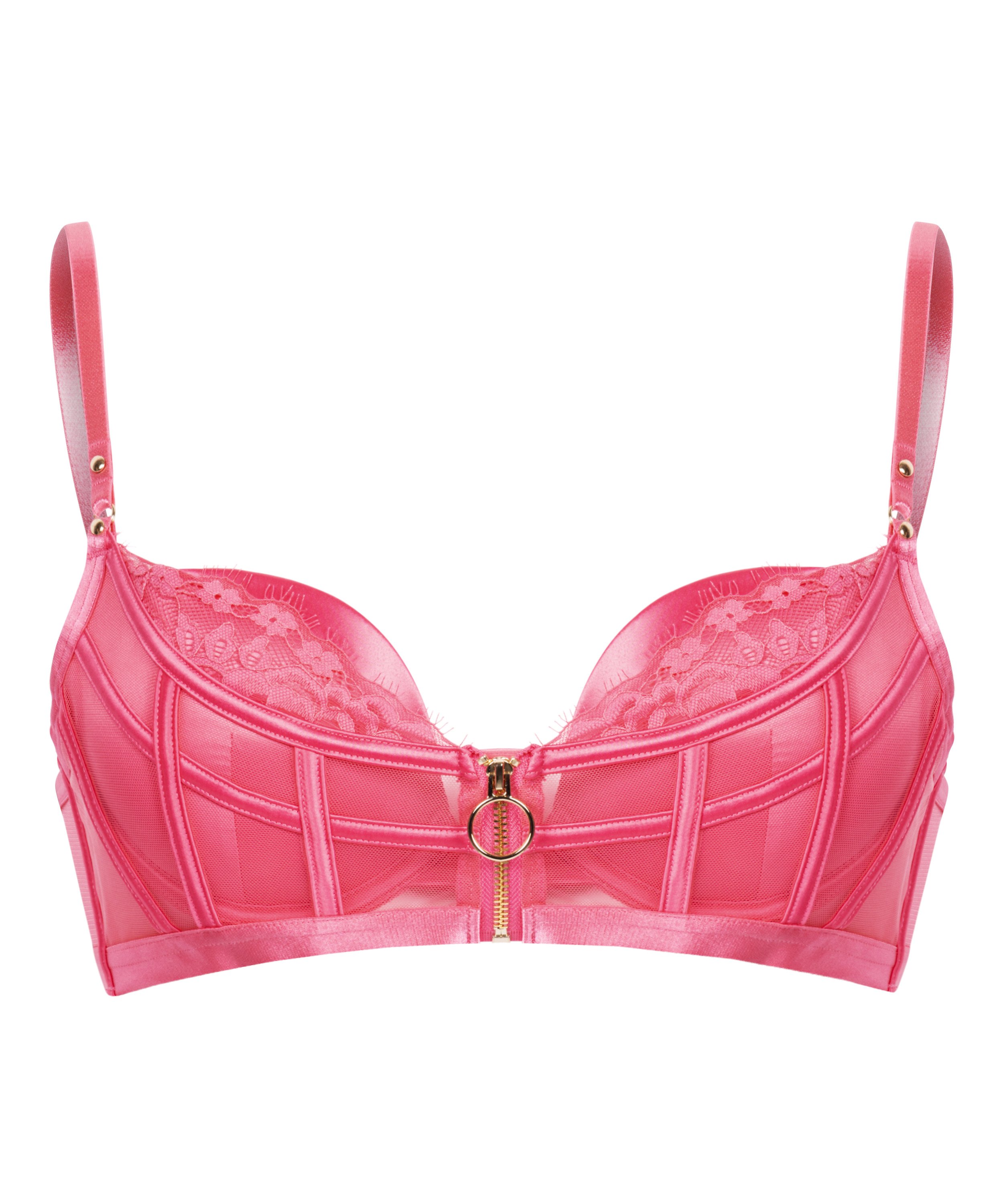 Voorgevormde push-up beugel bh Sable, Roze, main