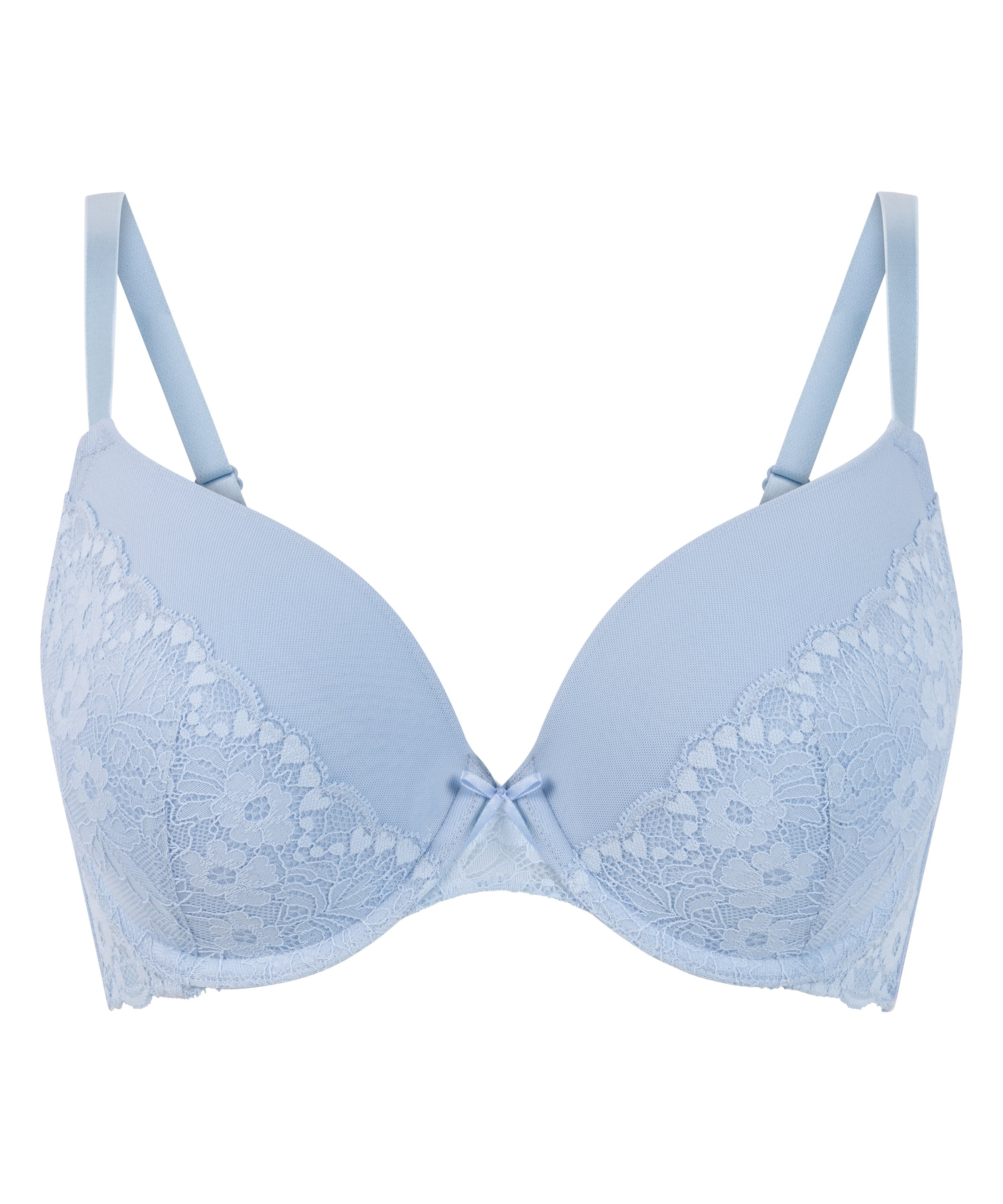 Voorgevormde push-up beugel bh Cherry, Blauw, main