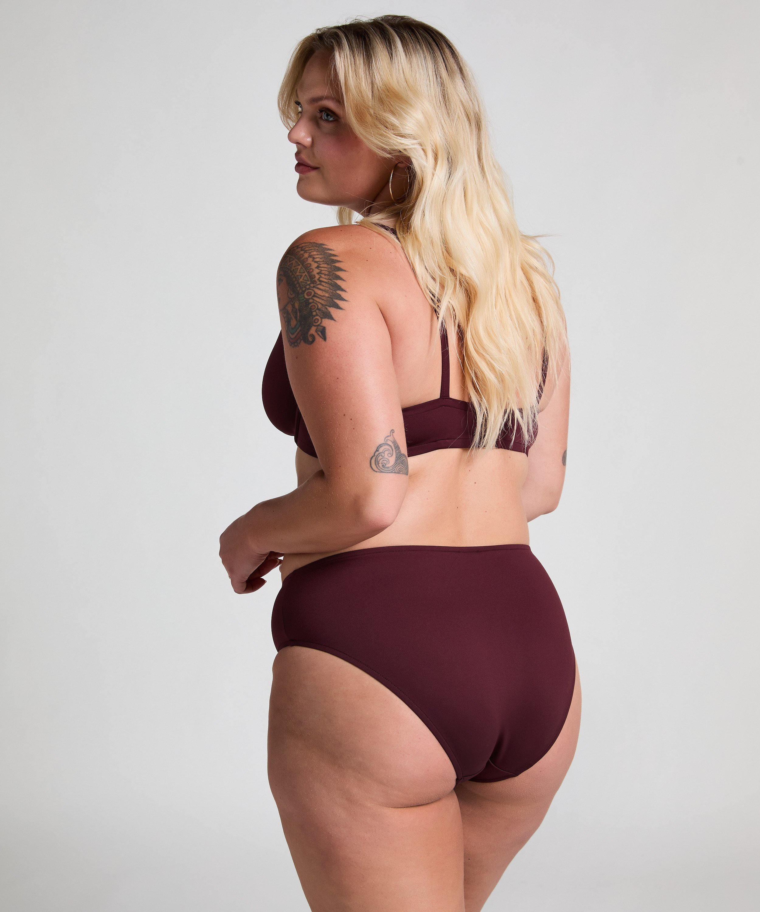 Neoprene Rio bikinibroekje, Paars, main