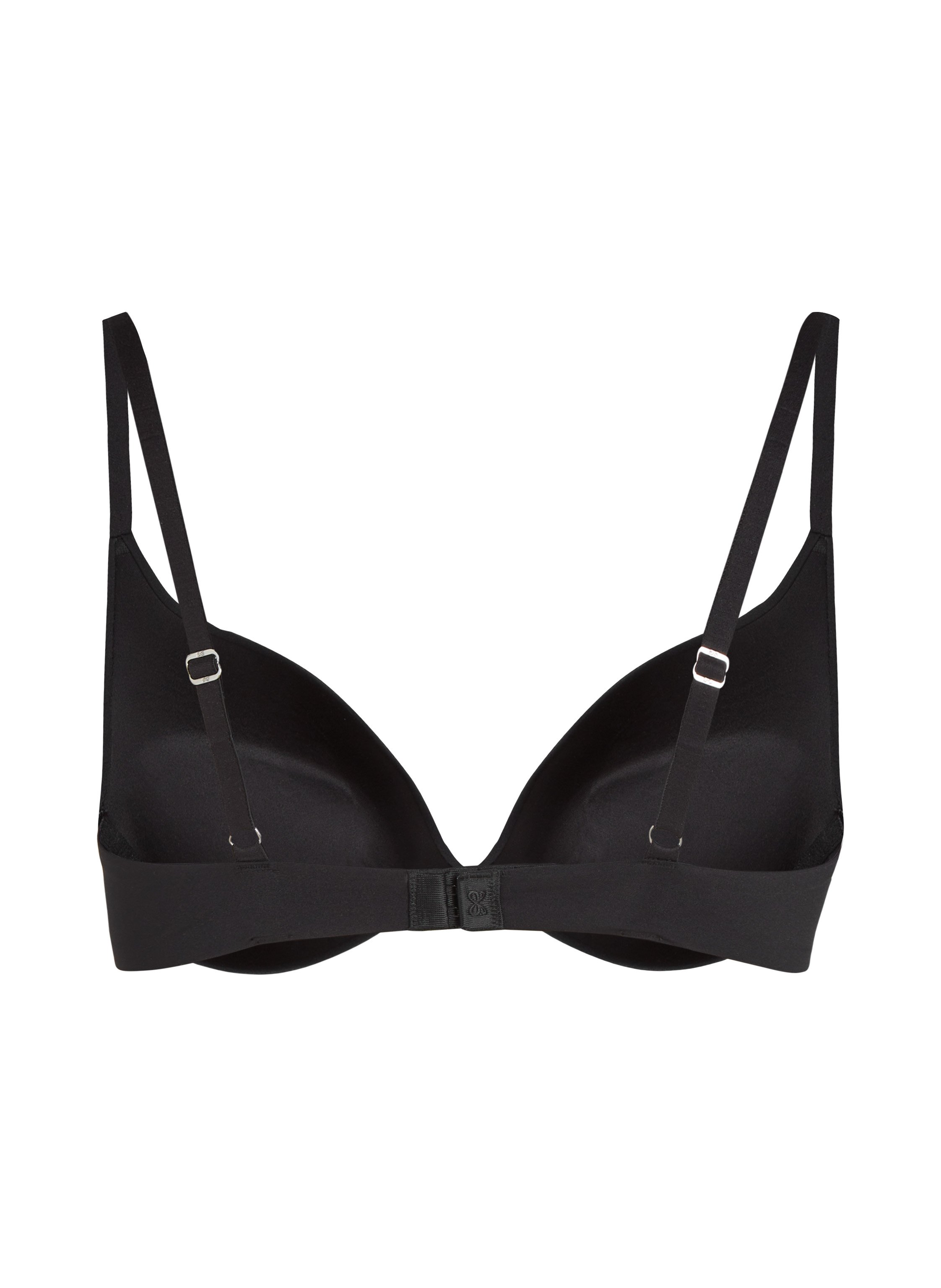 Soutien-gorge &agrave; armatures pr&eacute;form&eacute; push-up Smooth, Noir, main