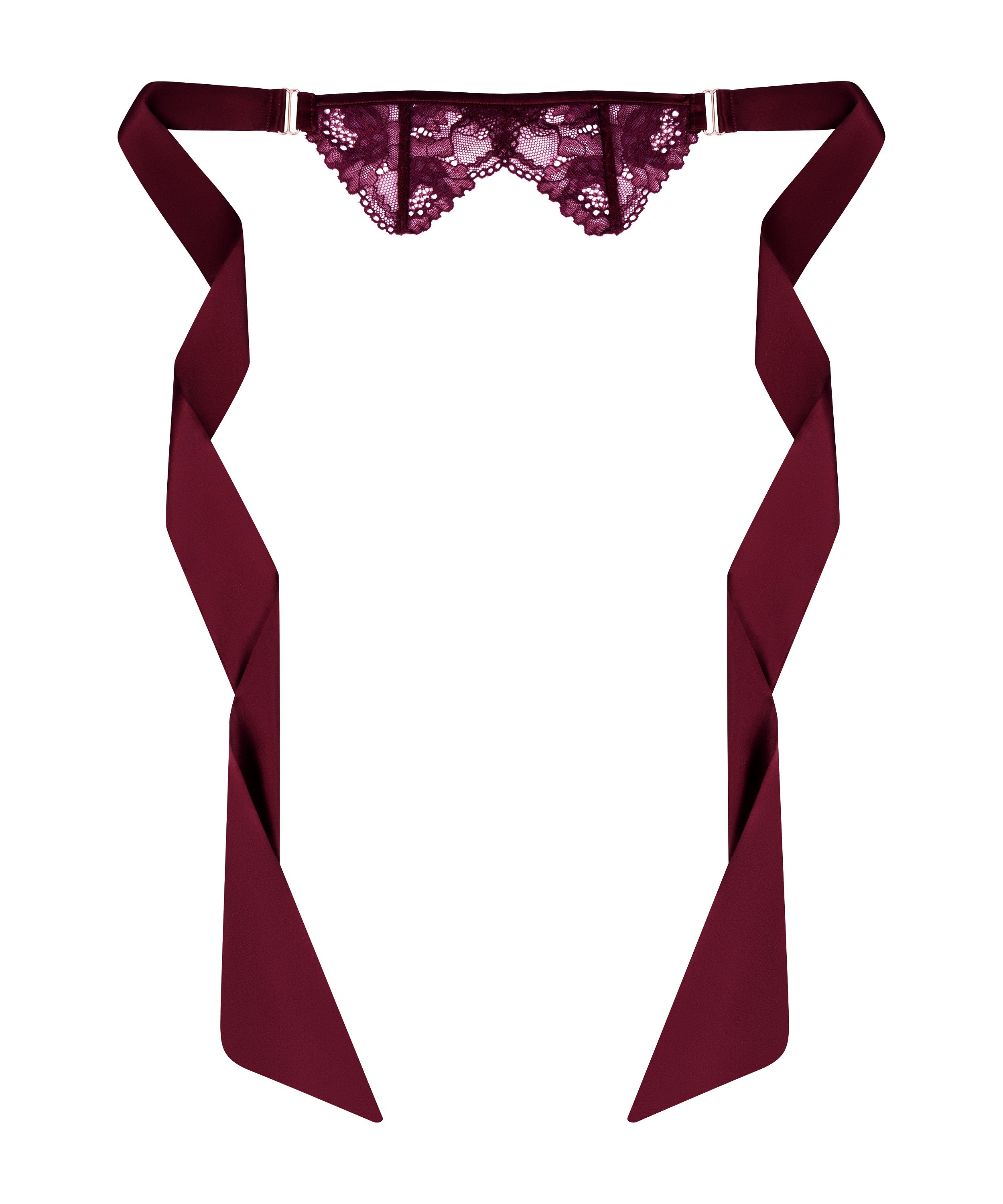 Bandeau Avela, Pourpre, main