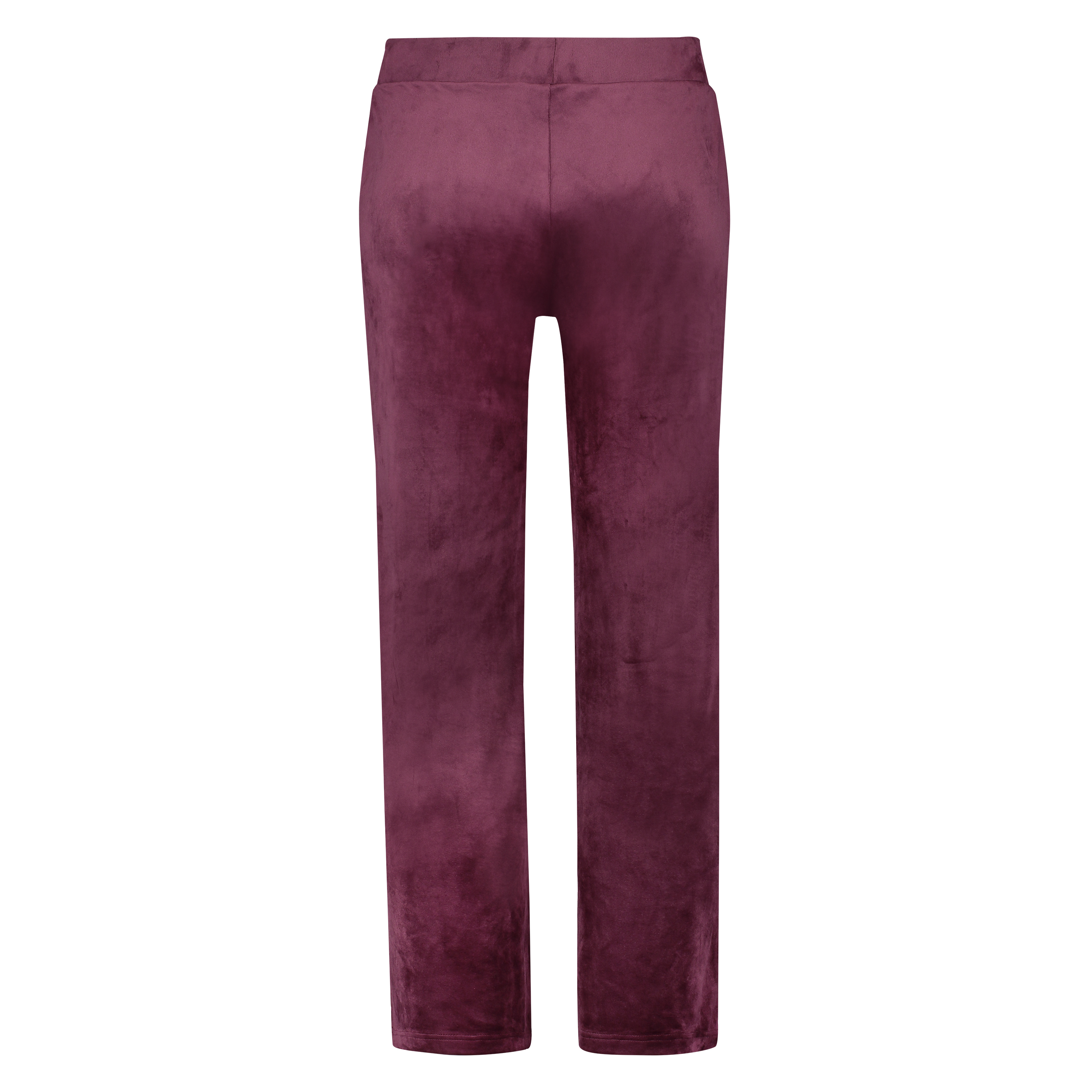 Pyjamabroek velours, Rood, main
