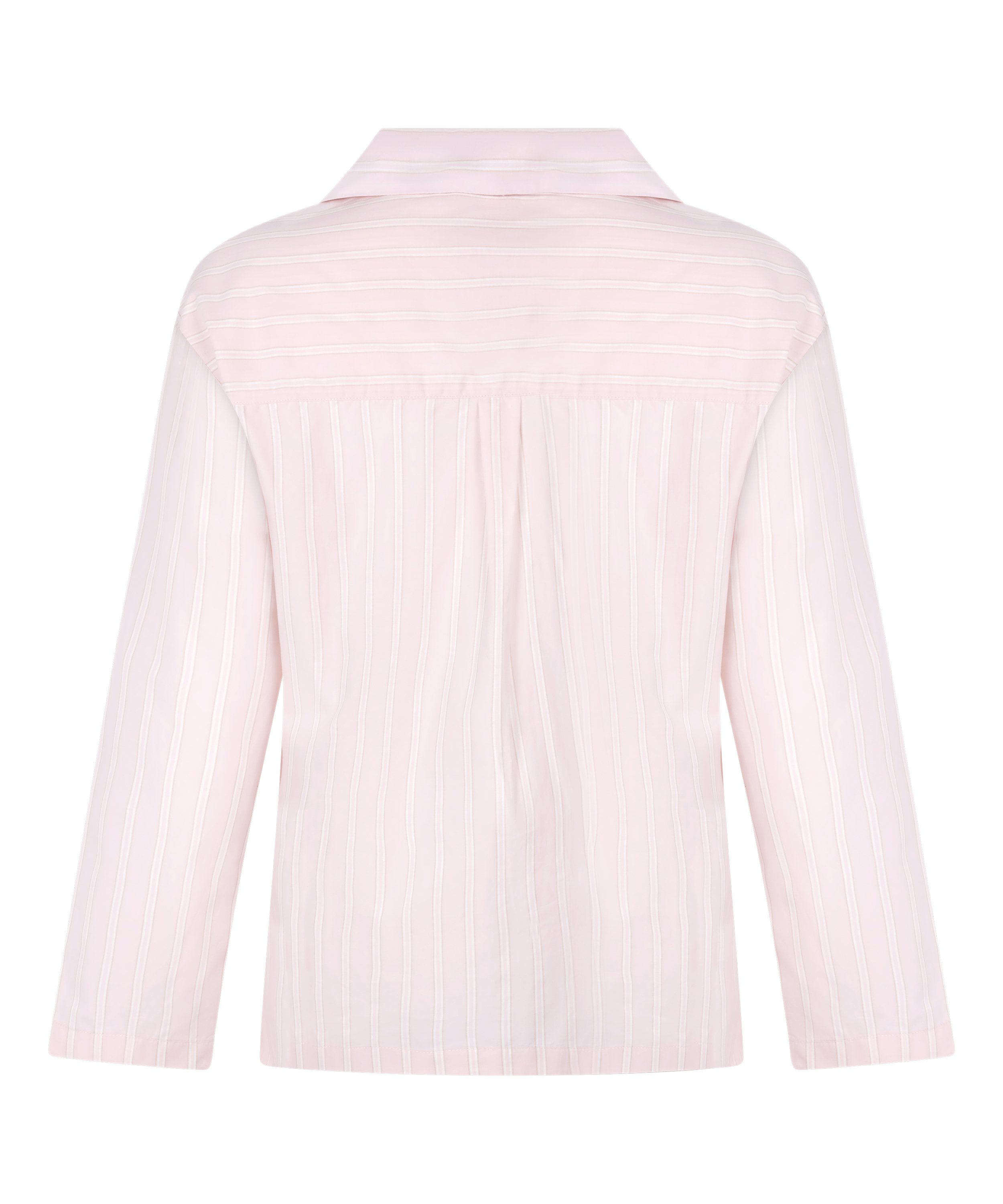 Top de pyjama Coton Poplin, Rose, main