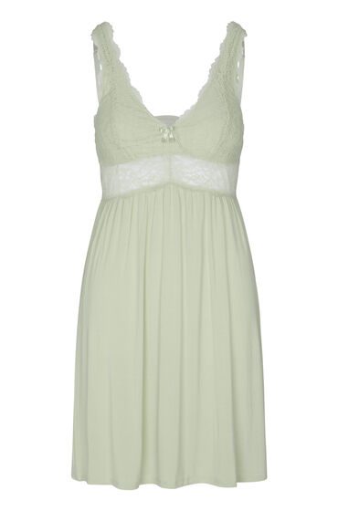 Hunkemöller Slipdress Nora Lace Groen, foto 3