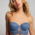 Voorgevormde strapless beugel bh Molly, Blauw