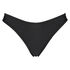 Bas de bikini taille haute Haze, Noir