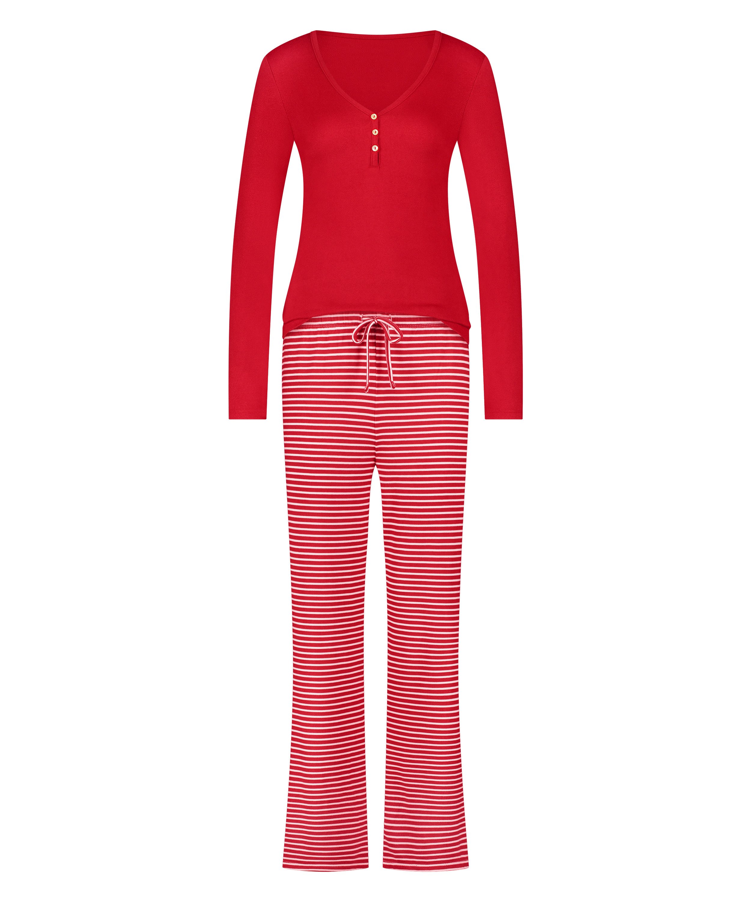 Ensemble de pyjama, Rouge, main