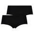 Lot de 2 boxer Kim Micro, Noir