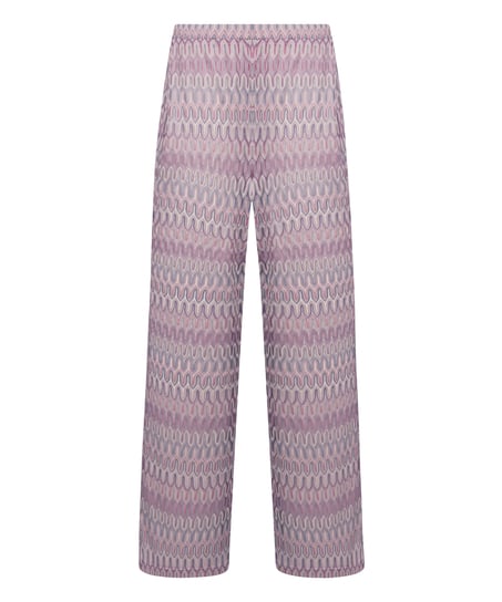 Gehaakte broek Cali, Roze