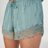 Pyjama short Satin, Groen