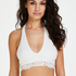 Naadloze bralette Shiloh, Wit