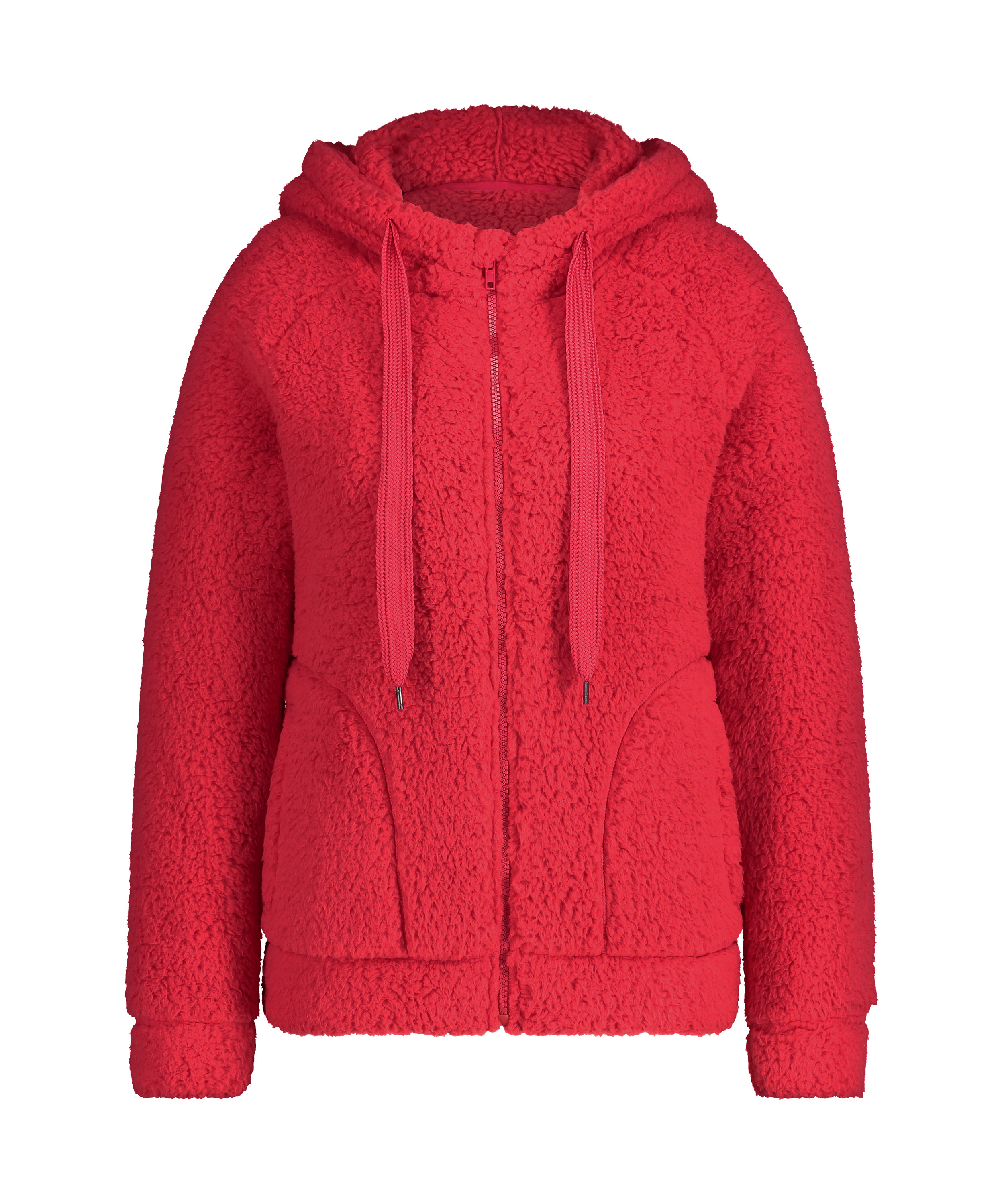 Gilet polaire, Rouge, main