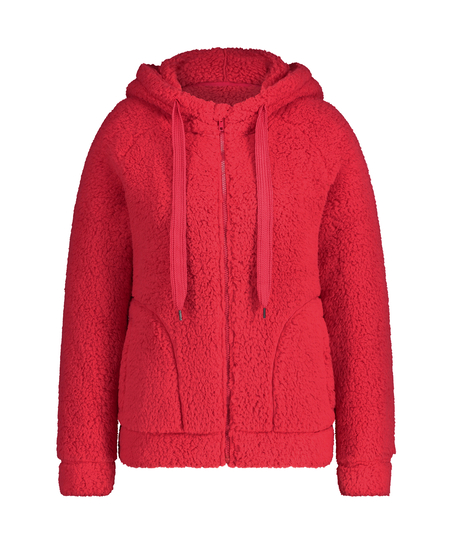 Gilet polaire, Rouge