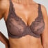 Soutien-gorge &agrave; armatures non-pr&eacute;form&eacute; Diva, Brun