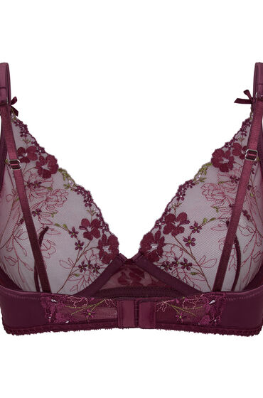 Hunkemöller Niet-Voorgevormde Beugel Longline Bh Peonie Paars, foto 2