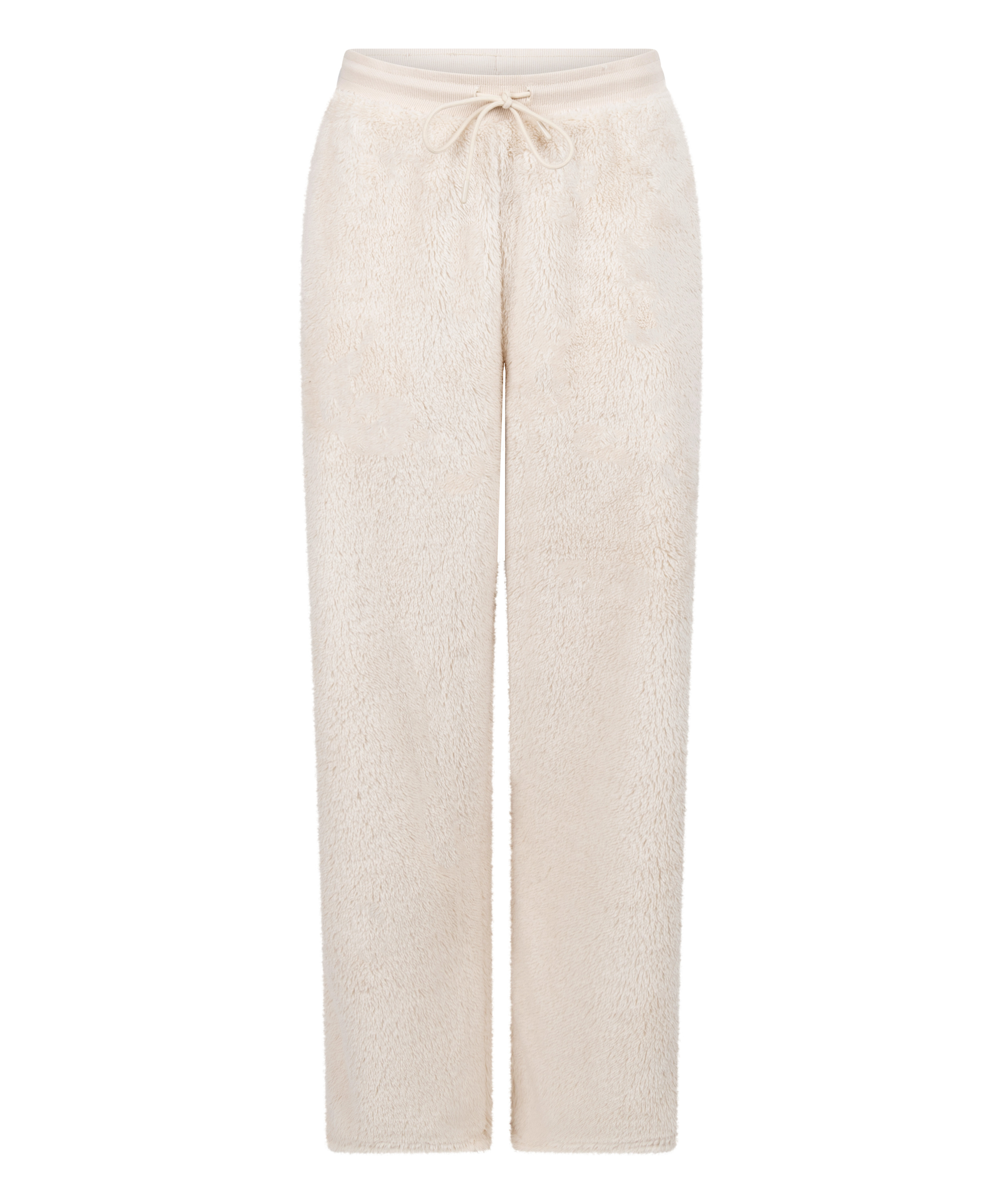 Broek Fluffy Fleece, Beige, main