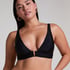 Haut de bikini triangle Luna, Noir