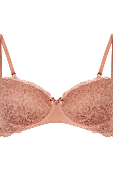 Hunkemöller Voorgevormde beugel bh Marine Bruin, foto 3