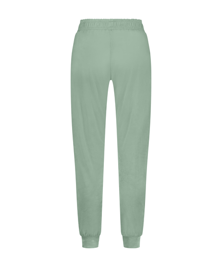 Petite Joggingbroek Velours, Groen