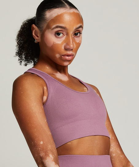 HKMX naadloze Sport bh, Paars