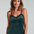 Cami top Velours Lace, Groen