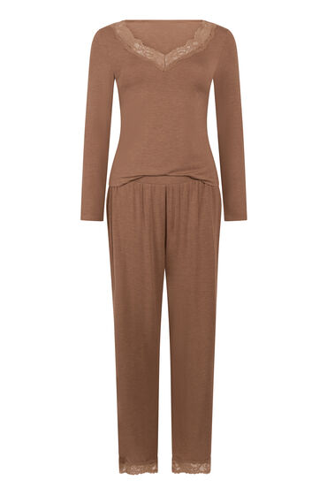 Hunkemöller Pyjama Set Nana Beige, foto 3