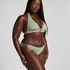 Haut de bikini triangle Joburg, Vert