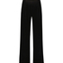 Petite Pantalon Palazzo Velvet Lucy Hale, Noir