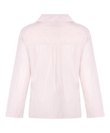 Top de pyjama Coton Poplin, Rose