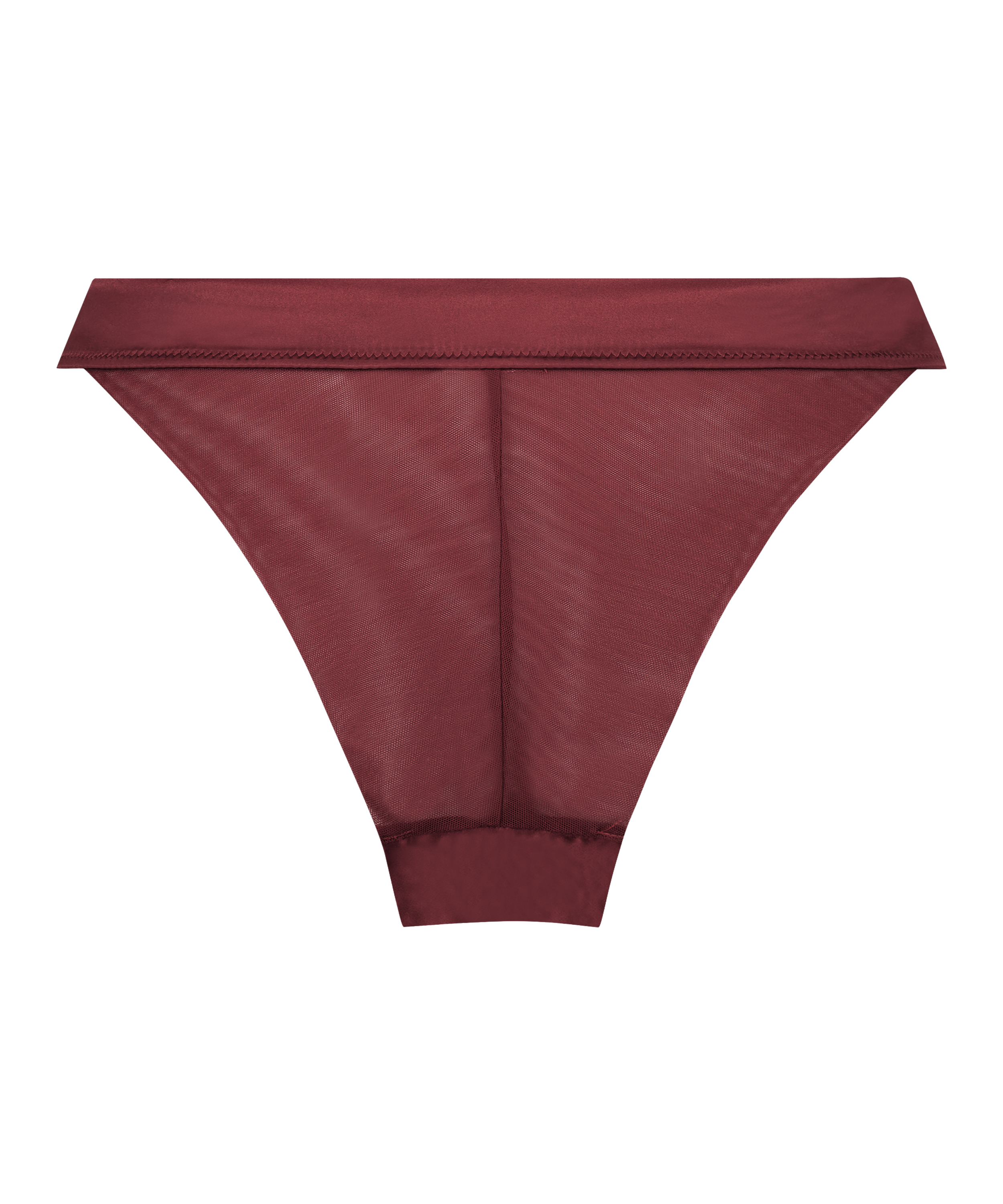 Slip br&eacute;silien Nula, Rouge, main