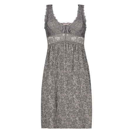 Slipdress Modal lace, Roze