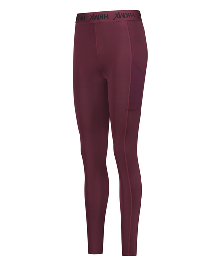 HKMX Regular waisted sport legging, Paars