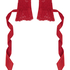 Menottes Dentelle, Rouge