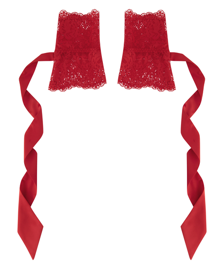 Menottes Dentelle, Rouge