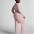 Pyjama top Henley, Roze