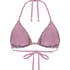 Triangel bikinitop Cali, Roze