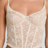 Soutien-gorge &agrave; armatures non rembourr&eacute; longline Darcy, Blanc