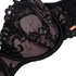 Soutien-gorge à armatures non préformé Helena, Noir